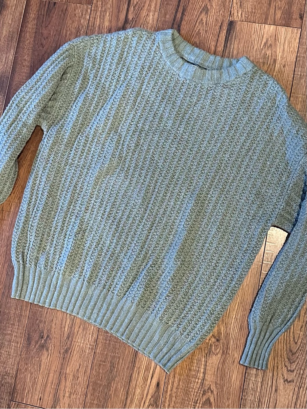 American Eagle Crewneck Sweater - Sage Green